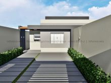 Lindo imóvel com 3 quartos e espaço nos fundos