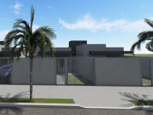 Casa nova no Aero Rancho com 02 quartos