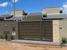 Casa nova com acabamento de primeira